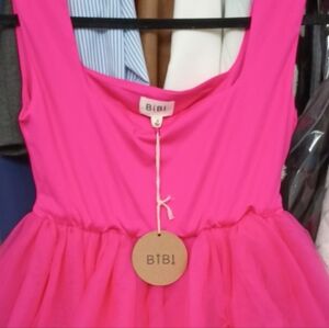 BIBI TuTu mini dress size medium, NWT. Bought from Walker Rose Boutique.